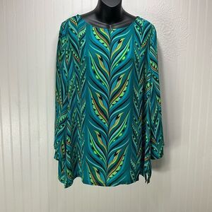 BOB MACKIE Wearable Art Blouse